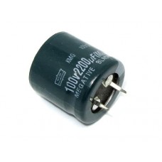 KMG 2200x100 Конденсатор электролитический 2200µF 100V KMG