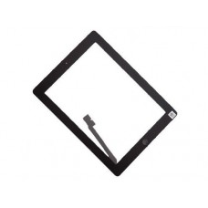 Ipad 4 Тачскрин с кнопкой Home и клейкой лентой для Apple iPad 4, черный