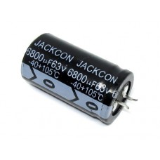 Jackcon 6800x63 Конденсатор электролитический 6800µF 63V Jackcon