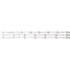 6916L-1105A 6916L-1106A / 6916L-1204A 6916L-1205A / 6916L-1295A 6916L-1296A Комплект модулей светодиодной подсветки для матрицы LC320DUE (SF)(R1) (LG 32")
