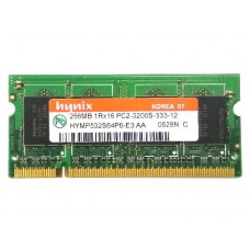 HYMP532S64P6-E3 Модуль памяти SO-DIMM DDR2 PC-3200 256Mb Hynix [HYMP532S64P6-E3] с разбора