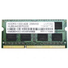 HU6E4403EP0200 Модуль памяти SO-DIMM DDR3 PC-10600 4Gb Unifosa [HU6E4403EP0200] с разбора