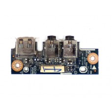 PBL50 / PBL60 LS-7322P Rev:1A Плата с разъемами USB и Audio для ноутбука ASUS A53, K53, X53