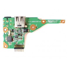 6-71-M66U3-D04 Плата с разъемами USB и питания для ноутбука Roverbook Voyager V554 V555