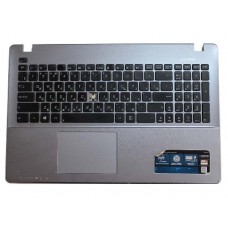 13NB00T1AP1211 / 13N0-PEA0Q11 Верхняя панель с клавиатурой для ноутбука ASUS X550, K550 с донора (отсутствует клавиша H)