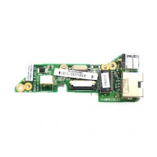 35GWMB430-C0 / MB40II4_RJ45_BD Плата с кнопкой включения и разъемами питания и LAN для ноутбука DNS MB50II1