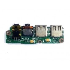 B34Y_IO_BOARD Плата с разъемами USB и Audio для ноутбука DNS Home 0157843 (B74FD)