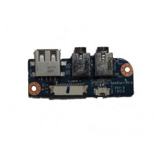 6-71-W25P8-D02B Плата с разъемами Audio и  USB для ноутбука DNS W270EGQ (0164714)