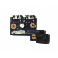 BA92-10202A Плата с разъемами USB и кнопкой включения для ноутбука Samsung NP300E5