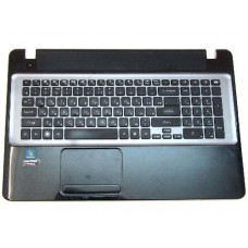 13N0-99A0501 Верхняя панель (топкейс) с клавиатурой для ноутбука Packard Bell VG70, LV11HC, LV44HC, Acer Aspire E1-731, E1-771, Acer Travelmate P273 с разбора