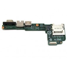 MS-1461B VER:1.1 Плата с разъемами SDCARD, LAN, HDMI, VGA для ноутбука MSI X410