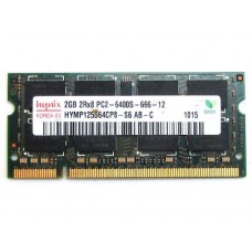 HYMP125S64CP8-S6 Модуль памяти SO-DIMM DDR2 PC-6400 2Gb Hynix [HYMP125S64CP8-S6] с разбора