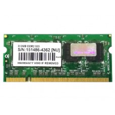 KN5120F00 Модуль памяти SO-DIMM DDR2 PC-5300 512Mb Transcend с разбора