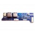 HBL50 LS-2922P Rev:1.0 Плата с разъемами USB и кнопками для ноутбука Acer Aspire 5100, 5110, 5610, 2490, 3650, 3690, 2610