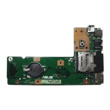 60-NXMDC1000 K52JR_DC_BOARD REV: 2.2 Плата с разъемами USB, SDCARD, LAN, DC для ноутбука ASUS A52, K52, X52