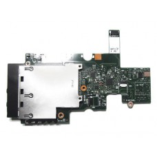 6050A2356501-AUDI0B-A02 Плата с разъемами Audio, PCMCIA и индикаторами для ноутбука HP ProBook 6550b