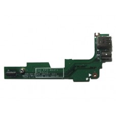 48.4W007.021 Плата с разъемами USB, S-Video, SIM для ноутбука Dell Inspiron 1525
