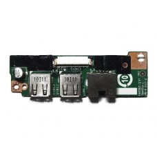 MS-1727A VER 1.2 Плата с разъемами USB, LAN для ноутбука MSI GX740