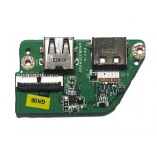 DA0BU3TH6G0 REV:G Плата с разъемами USB, HDMI для ноутбука Toshiba Satellite PRO T130 T140