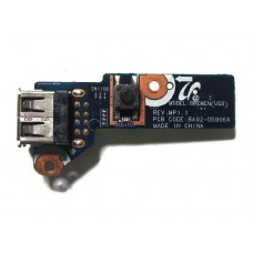 BA92-05996A Плата с разъемами USB и кнопкой включения для ноутбука Samsung R528 R530 R540 R580 RV508 RV510