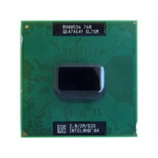 SL7SM Процессор для ноутбука Intel Pentium M 760