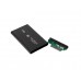 Контейнер для HDD 2.5" SATA .NoBrand, USB 2.0, черный