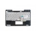 90NB06V1-R31UA0 Клавиатура для ноутбука Asus T100TAL-1K UA с топкейсом, темно стальная панель, черные кнопки русская и украинская раскладка