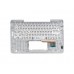 90NB06i4-R31RU0 Клавиатура для ноутбука Asus T200TA-1K с топкейсом, серебристая панель, черные кнопки