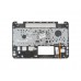 90NB0AH1-R31RU0 Клавиатура для ноутбука Asus N551VW-1A с топкейсом, серебристая, с подсветкой