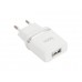 Зарядное устройство HOCO c11 Smart single USB charger(EU), белый