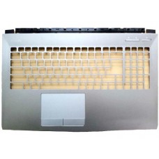 E2P-6j10216-Y31 Верхняя панель (топкейс) для ноутбука MSI GE62, MS-16J1, MS-16J2, MS-16J3, серебро