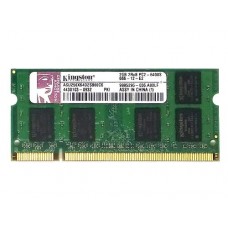 ASU256X64D2S800C6 Модуль памяти SO-DIMM DDR2 PC-6400 2Gb Kingston [ASU256X64D2S800C6] с разбора
