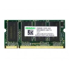 MSXB62D-38KT4 Модуль памяти SO-DIMM DDR PC-3200 256Mb Kingmax [MSXB62D-38KT4] с разбора