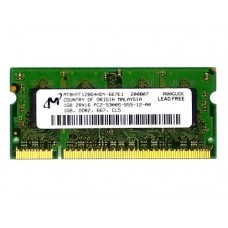MT8HTF12864HDY-667E1 Модуль памяти SO-DIMM DDR2 PC-5300 1Gb Micron [MT8HTF12864HDY-667E1] с разбора