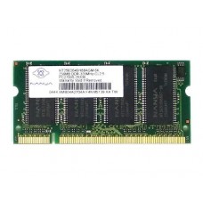 NT256D64SH8BAGM-6K Модуль памяти SO-DIMM DDR PC-2700 256Mb Nanya [NT256D64SH8BAGM-6K] с разбора