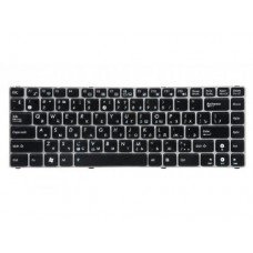 04GNX62KUS00-3 Клавиатура Asus U20, U20A, U24, U24A, U24E, UL20, UL20A, UL20F, UL20FT, Eee PC 1201, 1201H, 1201HA, 1201HAB, 1201HAG, 1201K, 1201N, 1201NL, 1201P, Lamborghini VX6, VX6S] Black, Silver Frame, гор. Enter