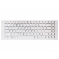 148970261 Клавиатура для ноутбука Sony Vaio VPC-EG, VPC-EK, VPCEG1S1R, VPCEG1S1R, VPCEK3S1R, VPCEK2S1R, VPCEK3S1R, PCG 61911V, белая с рамкой, гор. Enter