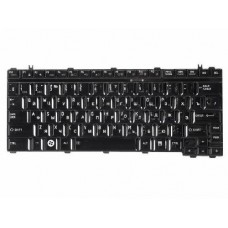 9J.N7482.J0U Клавиатура для ноутбука Toshiba Satellite U500, U505, U400, U405, A600, T130, T135, Portege M800, M900, черная глянцевая, гор. Enter