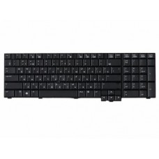 468777-251 Клавиатура для ноутбука HP EliteBook 8730W, черная, гор. Enter