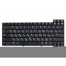 407218-251 Клавиатура для ноутбука HP Compaq NC8200, NC8230, NX8220, NW8240, NC8400, NC8440, черная с трекпоинтом, гор. Enter