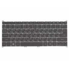 KB.I100A.228 Клавиатура для ноутбука Acer Aspire S3, S3-391, S3-951, S5-391, Aspire V5-171, Aspire One B113, Aspire One 725, Aspire One 756, TravelMate B1, серая без рамки, гор. Enter