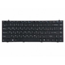 V070978BS Клавиатура для ноутбука Sony Vaio VGN-FZ, черная без рамки, гор. Enter