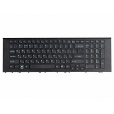 148915971 Клавиатура для ноутбука Sony Vaio VPC-EF, VPC-EF2E1R/WI, VPC-EF2S1R/BI, VPC-EF3E1R/WI, VPC-EF3S1R/BI, VPCEF4E1R, VPC-EF4E1R/WI, черная с рамкой, гор. Enter