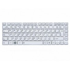 AEBY3700120 Клавиатура для ноутбука Toshiba Satellite L800, L830, C800, L800, L805, L830, L835, M800, M805, белая с рамкой, верт. Enter