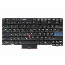 45N2229 Клавиатура для ноутбука Lenovo ThinkPad X220, T400s, T410s, T410, T420, T510, T510i, T520, T520i, W510, W520, черная, с трекпоинтом, гор. Enter