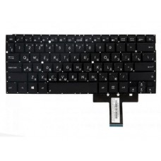 0KNB0-3624RU00 Клавиатура для ноутбука Asus Zenbook UX31, UX31A, UX31E, UX31LA, UX32, UX32A, UX32LA, UX32LN, UX32V, UX32VD, U38D, U38DT, U38N, черно-коричневая без рамки, гор. Enter