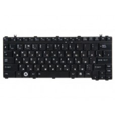 V101462AK1 Клавиатура для ноутбука Toshiba Satellite U500, U505, U400, U405, A600, T130, T135, Portege M800, M900, черная, низкие кнопки, гор. Enter