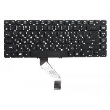 NK.I1417.05Z Клавиатура для ноутбука Acer Aspire V5-431, V5-471, V5-471G, V5-471PG, черная без рамки, под подсветку, гор. Enter