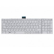 NSK-TT5SU Клавиатура для ноутбука Toshiba Satellite P850, P855, p870, p870d, p875, p875d, белая, верт. Enter