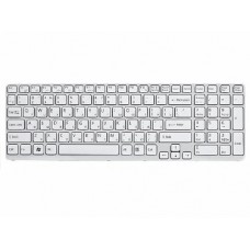 149028851 Клавиатура для ноутбука Sony Vaio SVE1711, SVE1711Z1R, SVE1711V1R, SVE1711S9R, SVE1711T1R, SVE1711Q1R, SVE1711G1R, SVE1711G1RW, SVE1711Q1RW, SVE171E11V, белая, гор. Enter